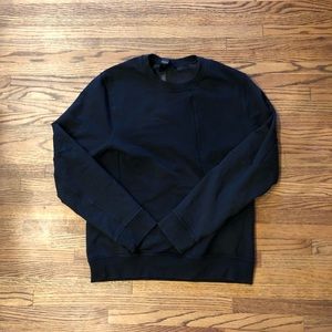 LULULEMON BLACK CITY SWEAT LONG-SLEEVE